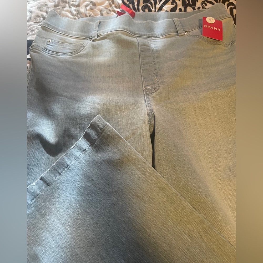 NWT Spanx Long Bootcut Denim